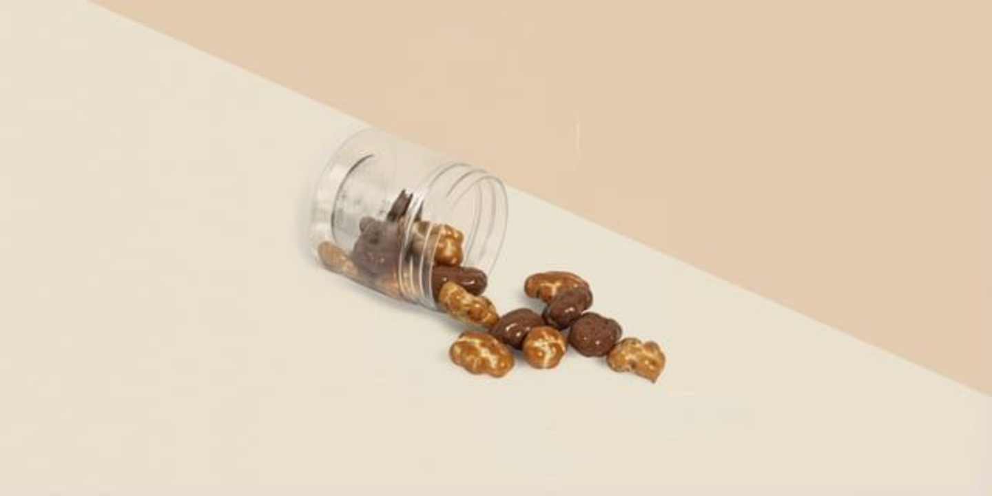 Chocolate Coated Pecan Caramel