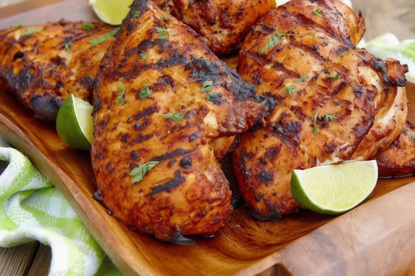 Whole Grilled Chicken On Coal W Rice