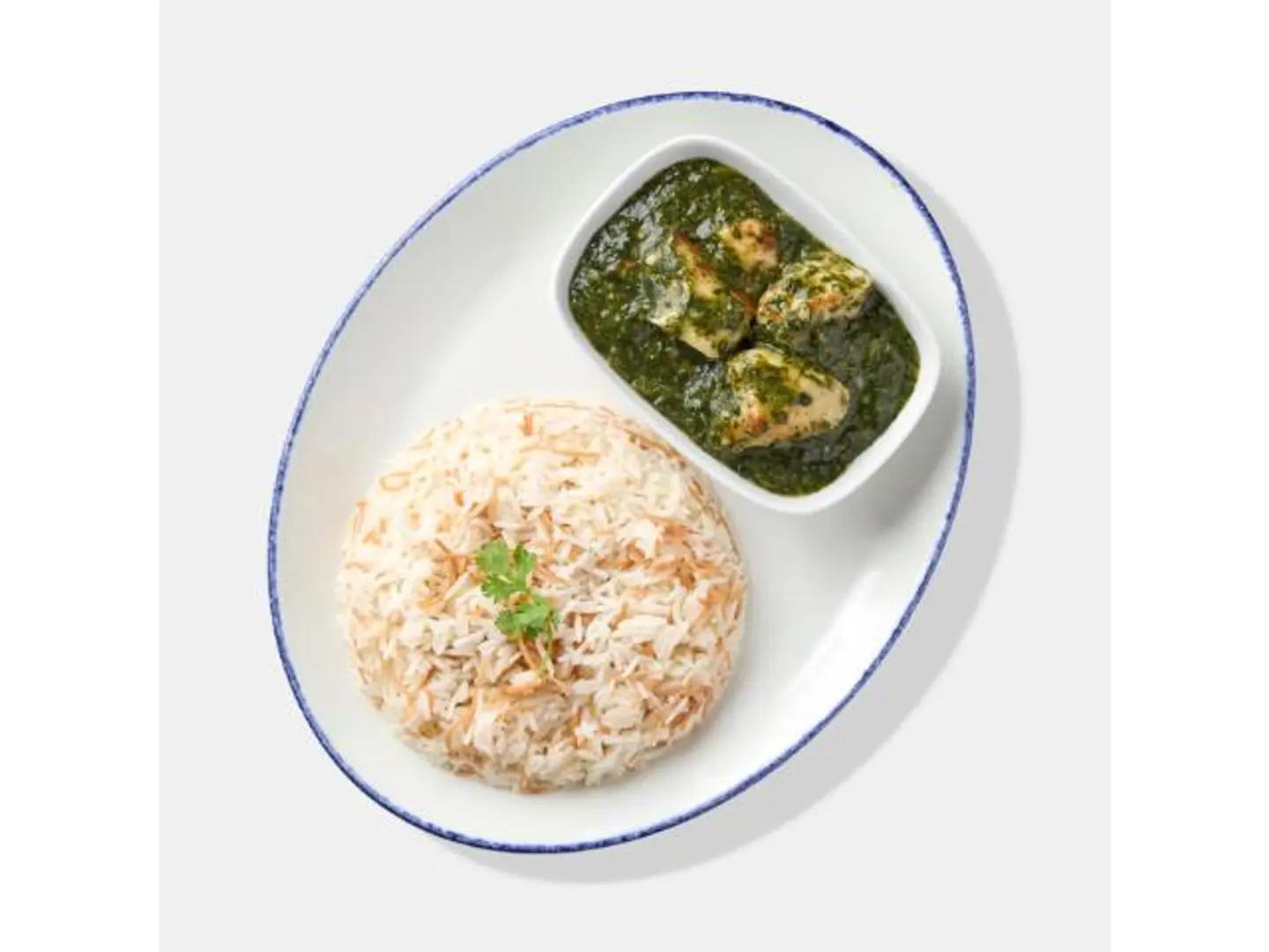 Chicken Molokhia With Vermicelli Rice