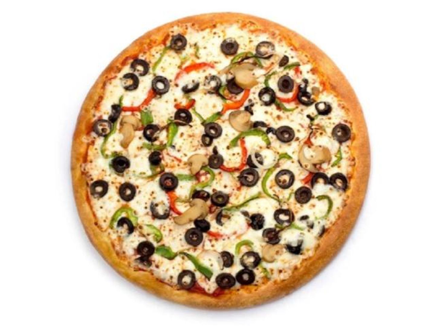 Mushroom And Vegetable Pizza