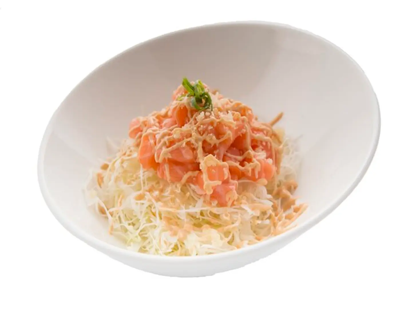 Crunchy Spicy Salmon Salad