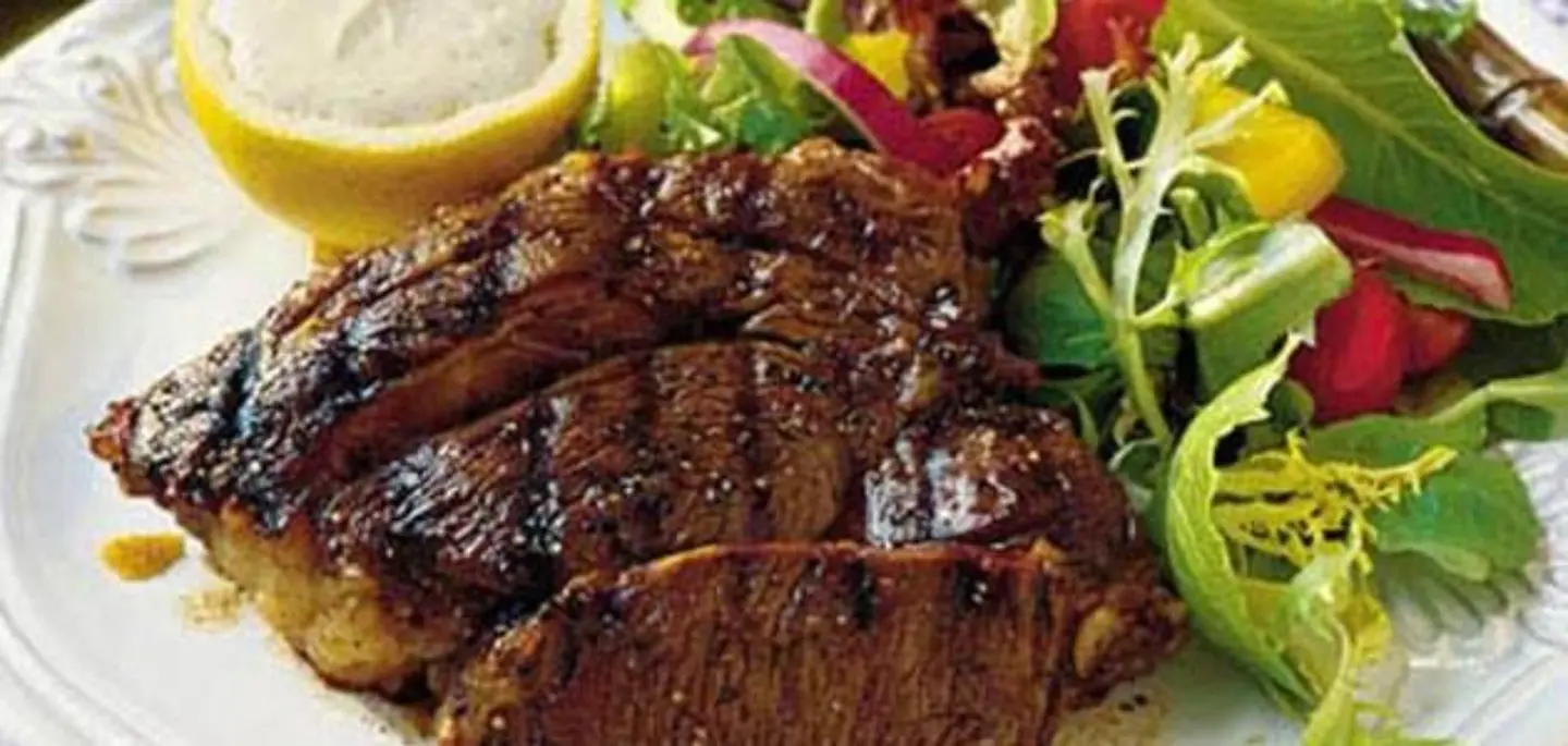 وجبة لحم مشوي