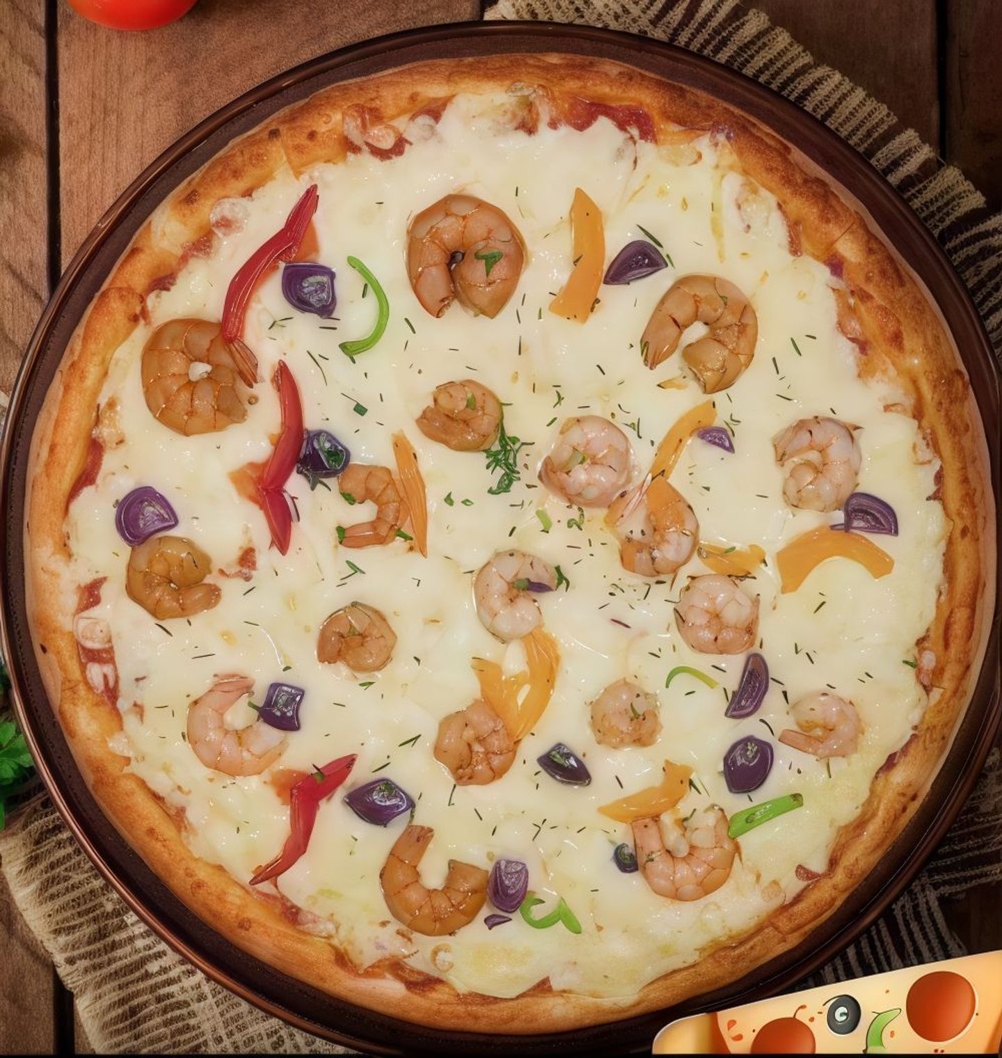Shrimp Pizza