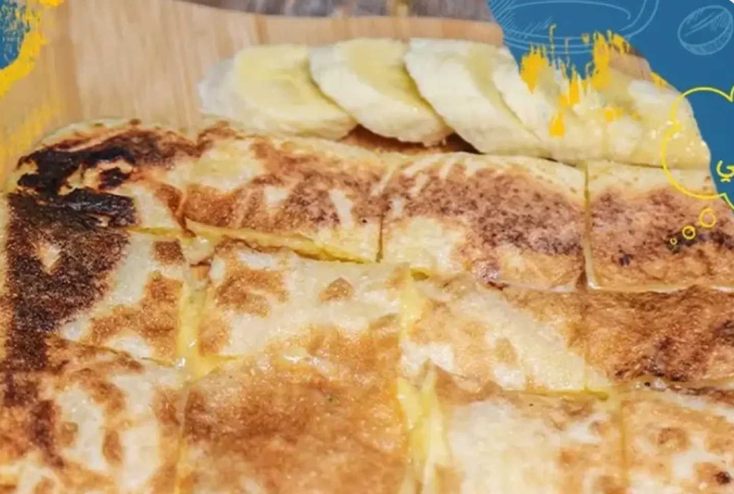 مطبق حلو بالموز