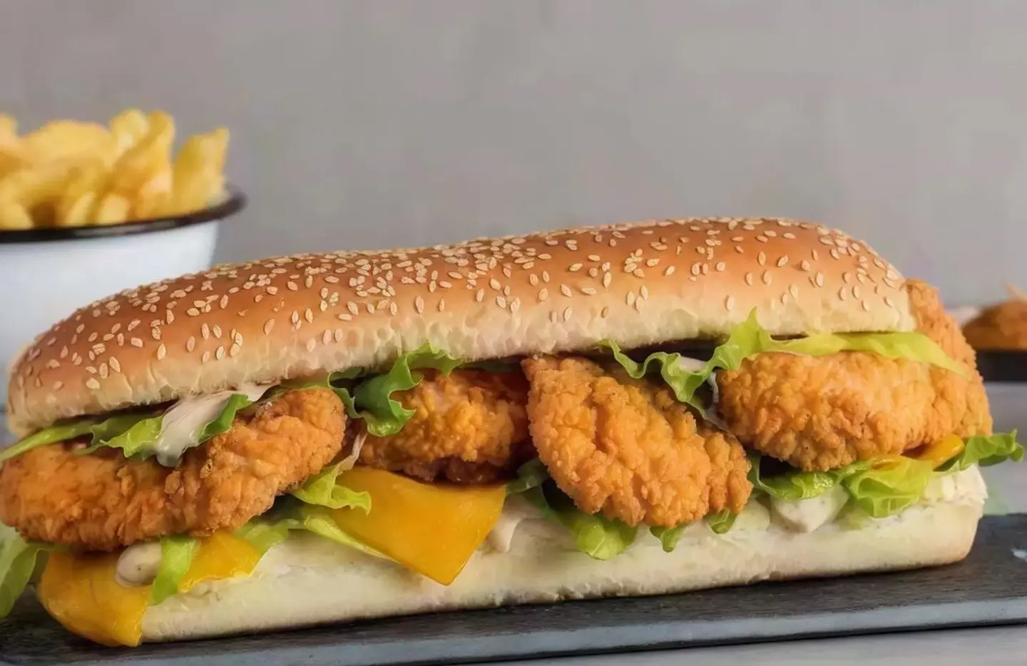 ناجتس مع جبنة