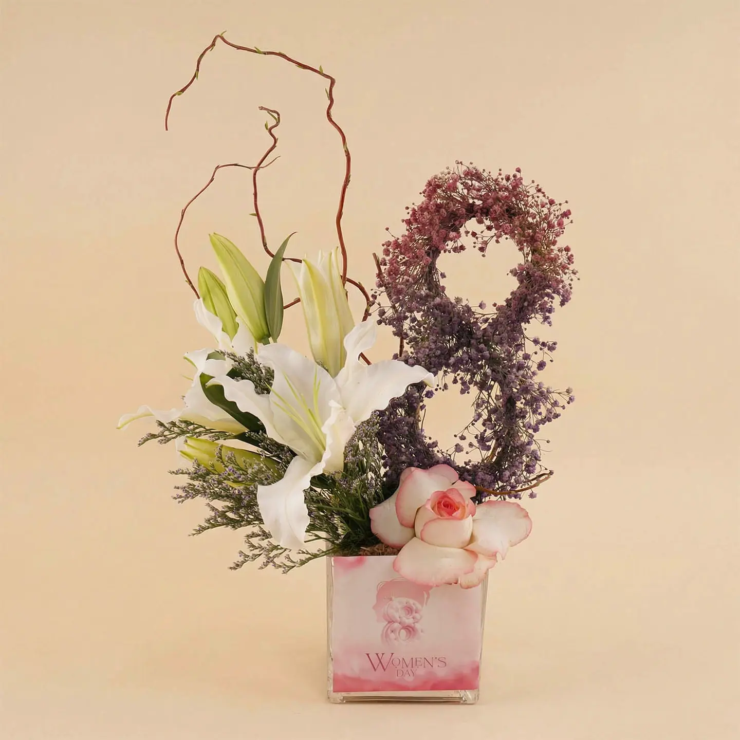 A Symbol Of Beauty Women's Day Flower Arrangement