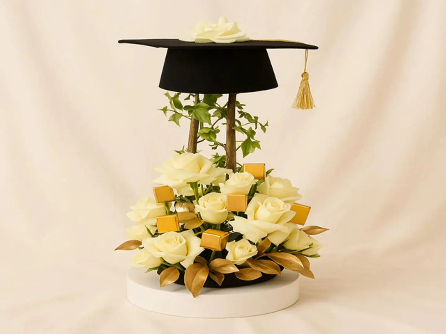 Graduation Rose Bouquet Celebrate Success