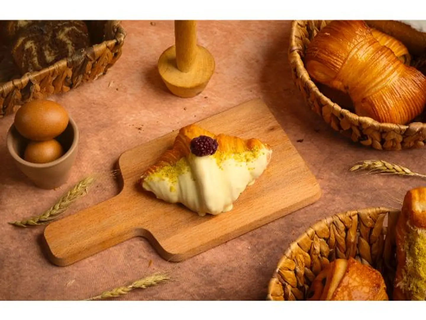 White Chocolate Croissant