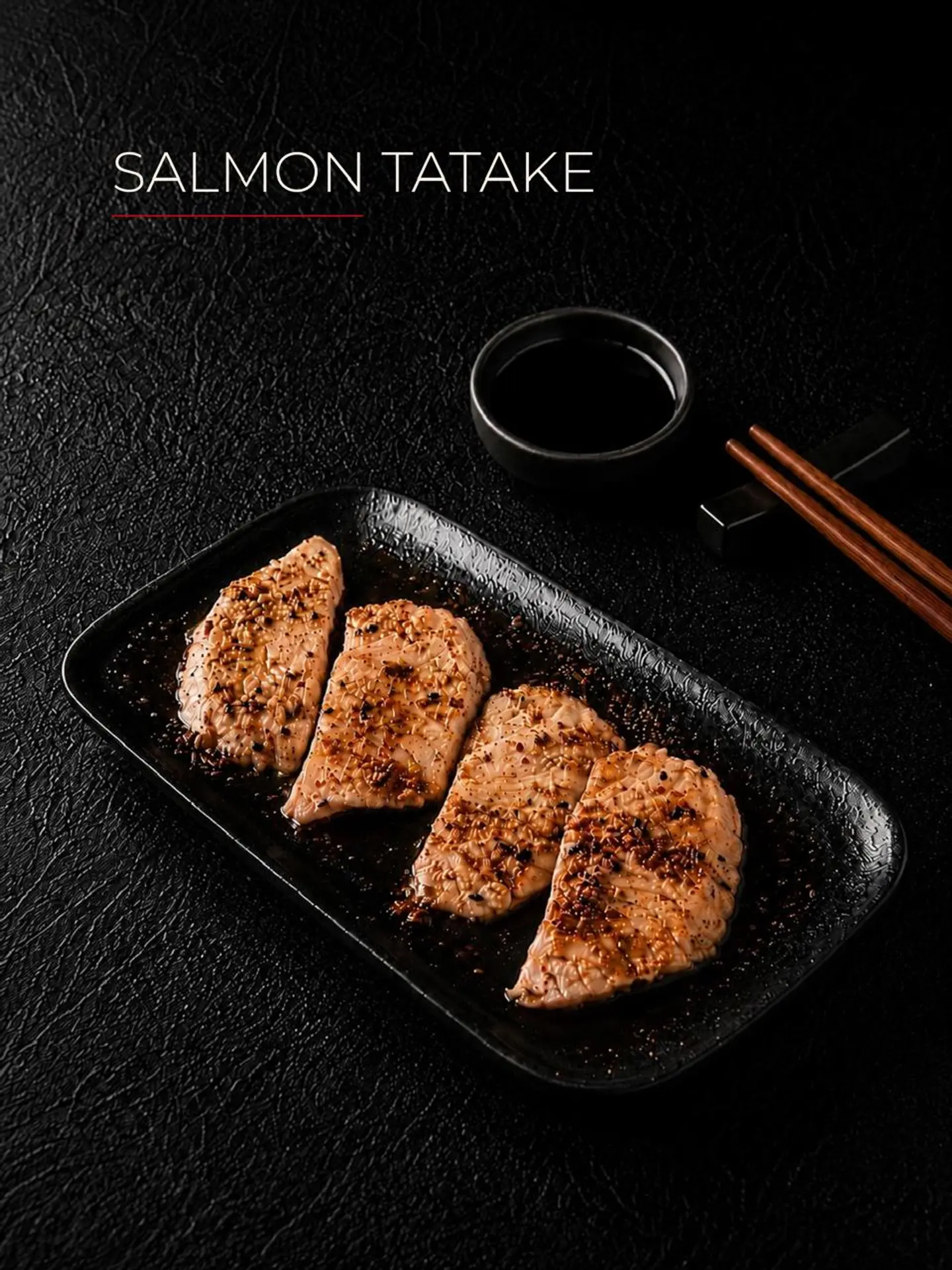 Salmon Tatake