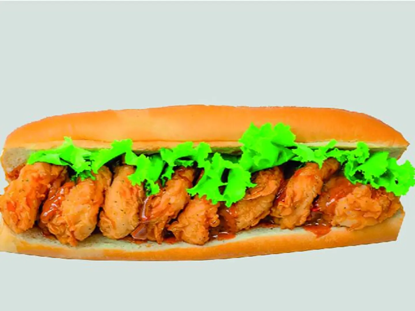 Crispy Shrimp Sandwich
