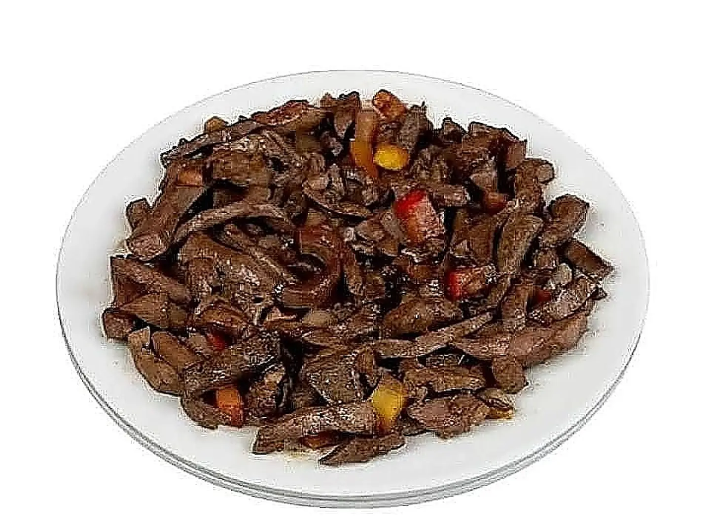 صحن كبدة غنم طازج