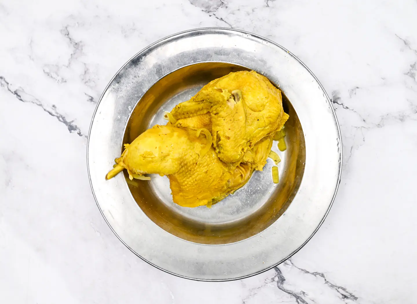 Half Plain Chicken Boiled
