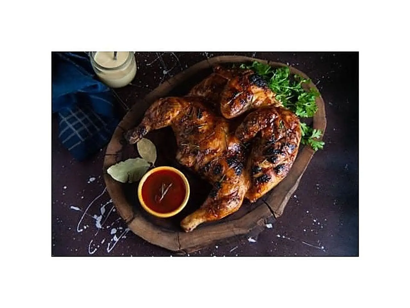 Half Grilled Chicken, Regular Charcoal