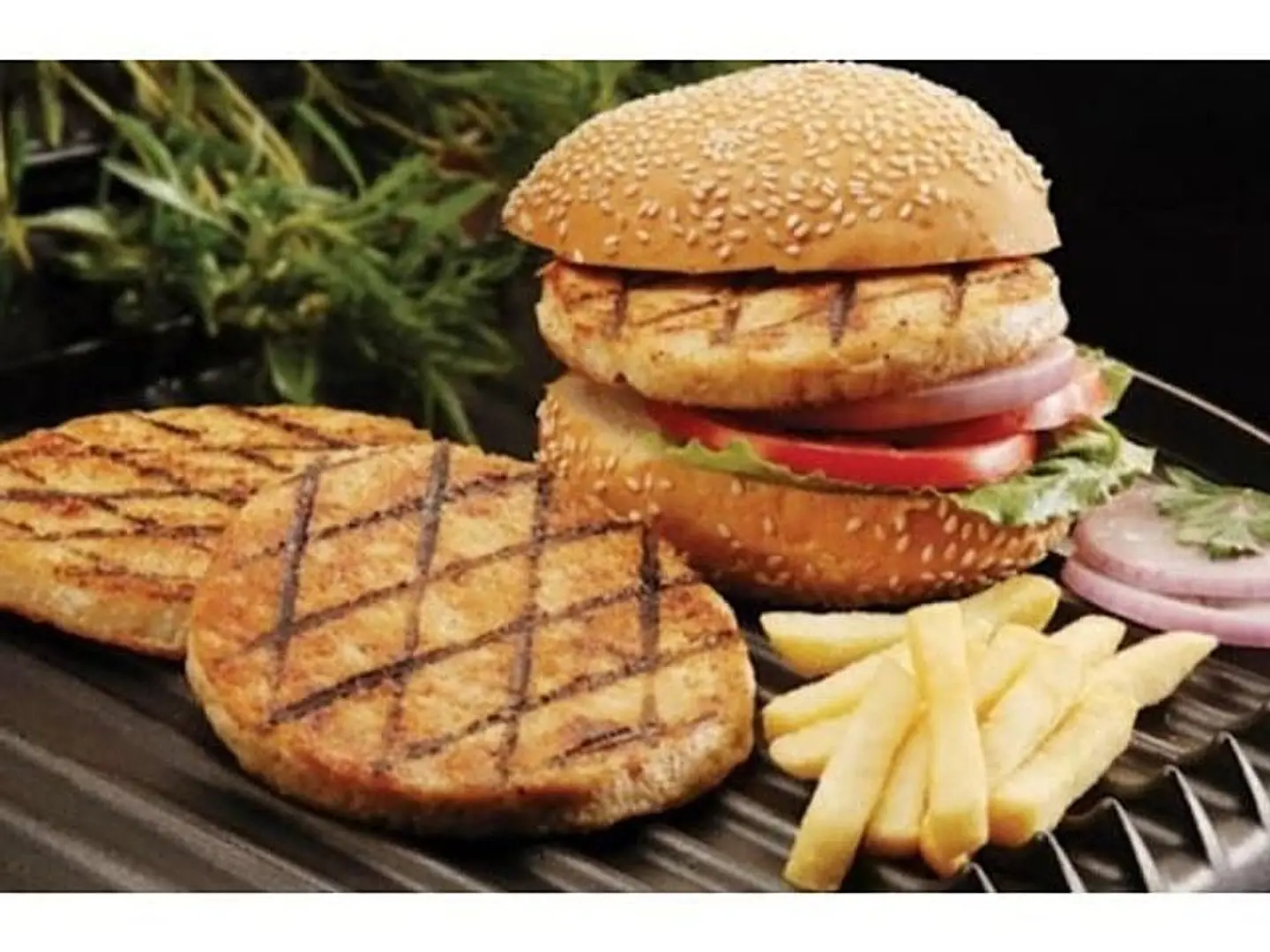 برجر دجاج خبز القرصان