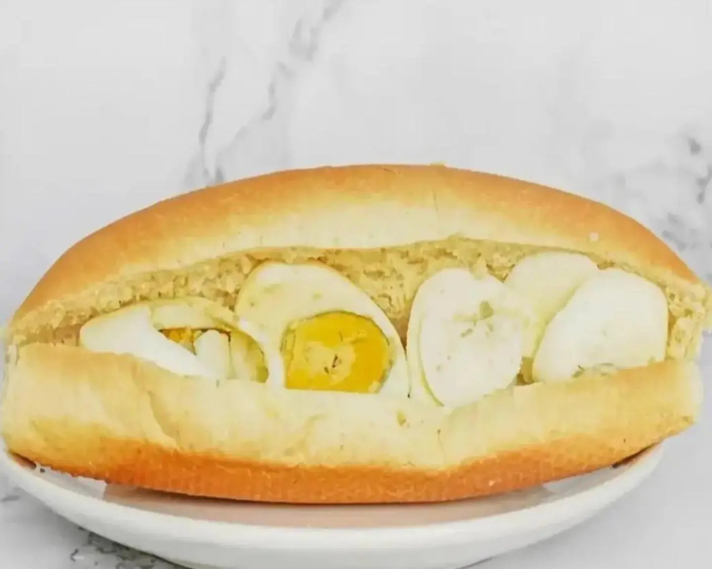 Boiled Egg Sandwich