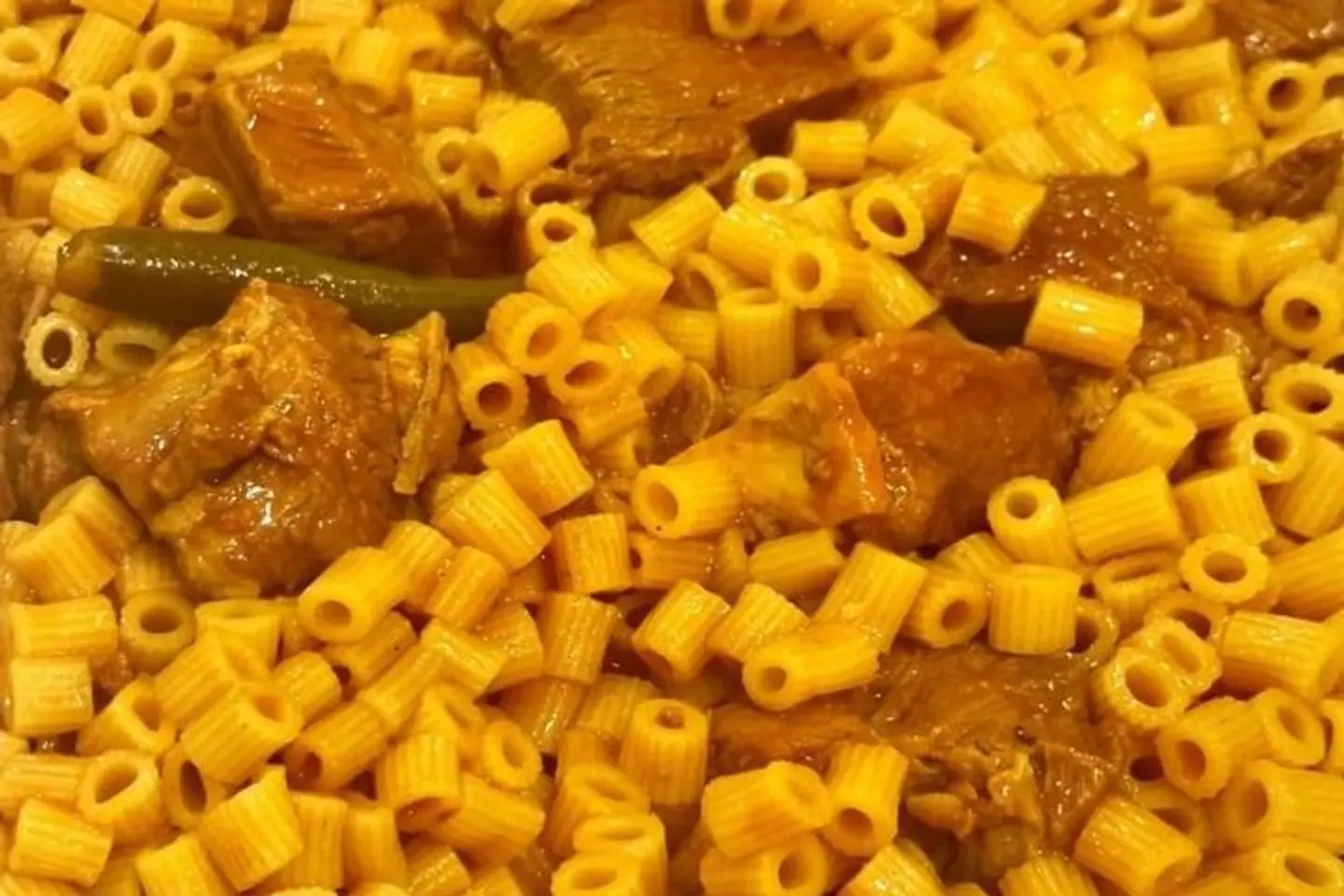 حاشي مكرونة خواتم