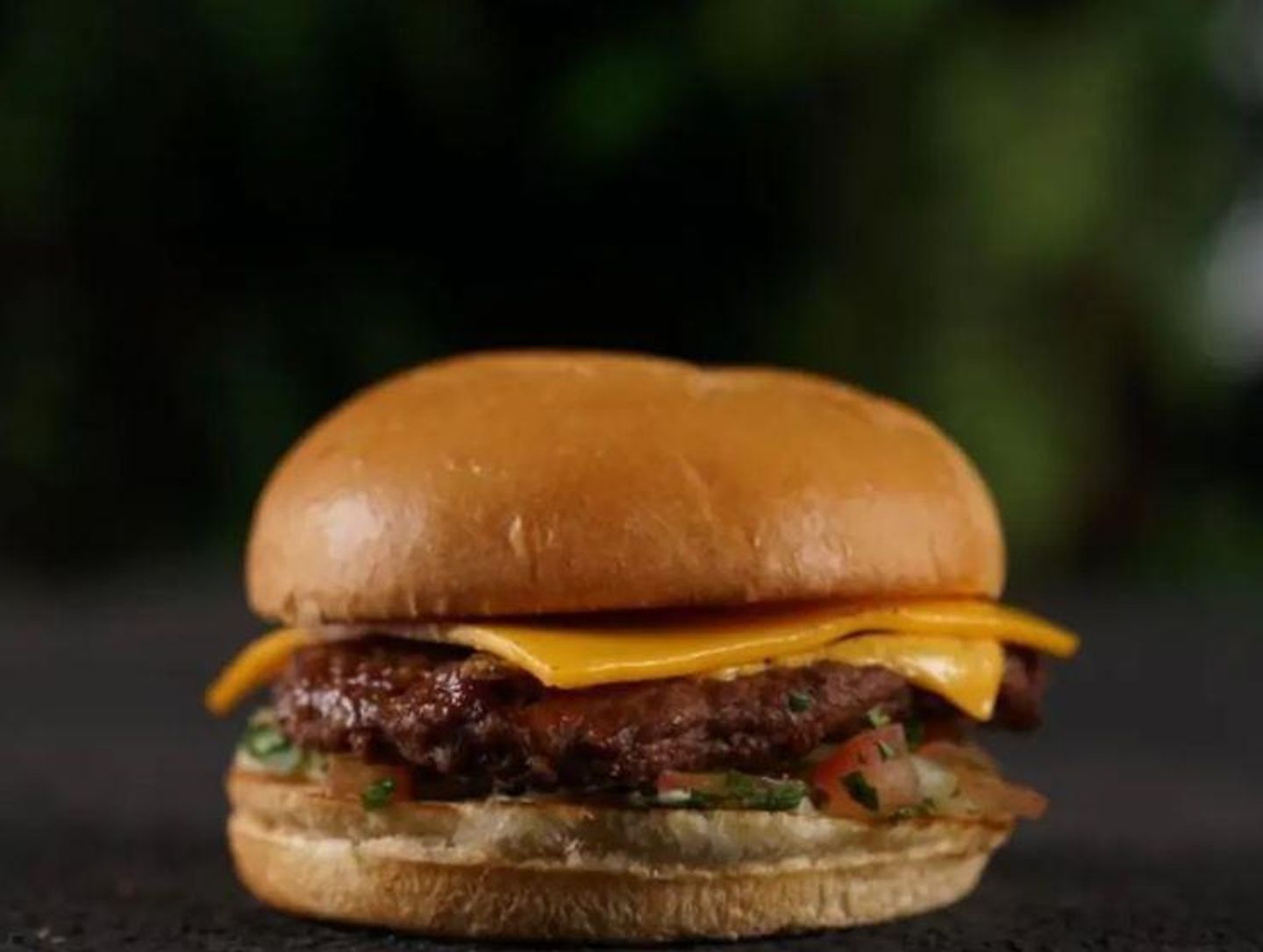 Beef Burger With Cheese