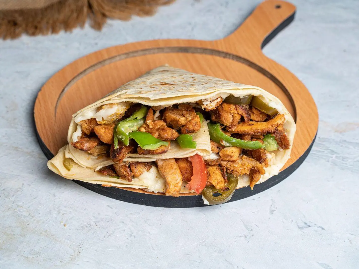 Chicken Shawarma Crepe