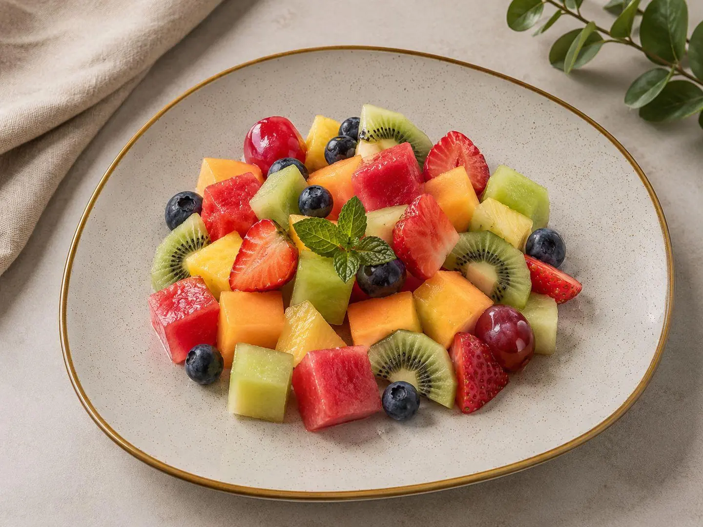 Fruit Cut Plate