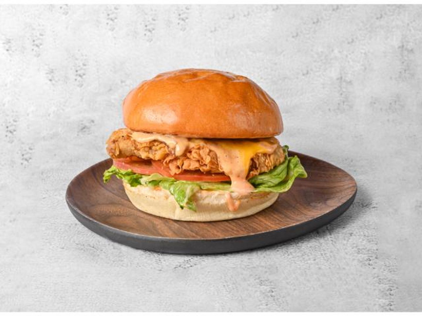 Mr Crispy Chicken Burger