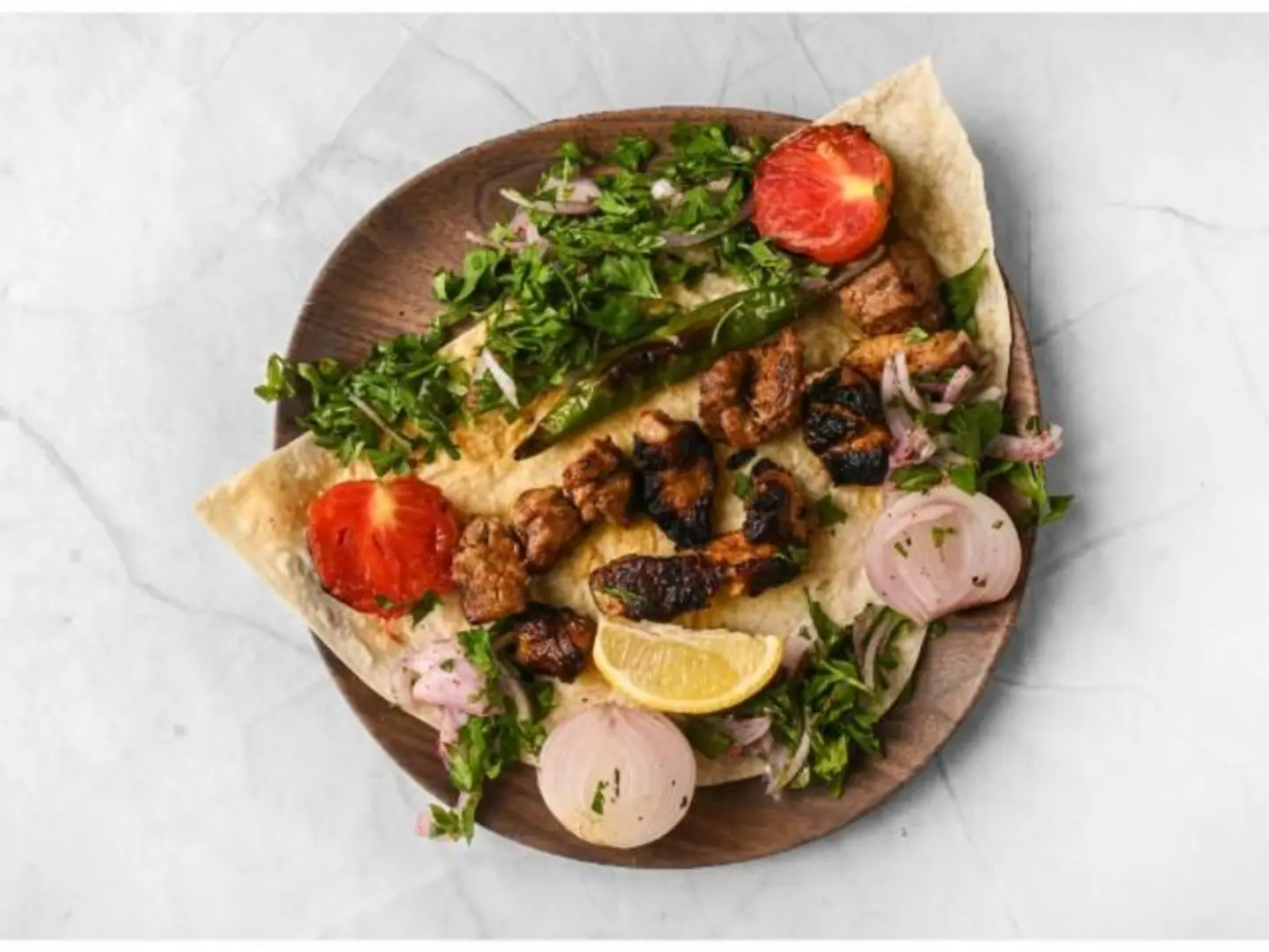 Meat Awsal 2 Skewers