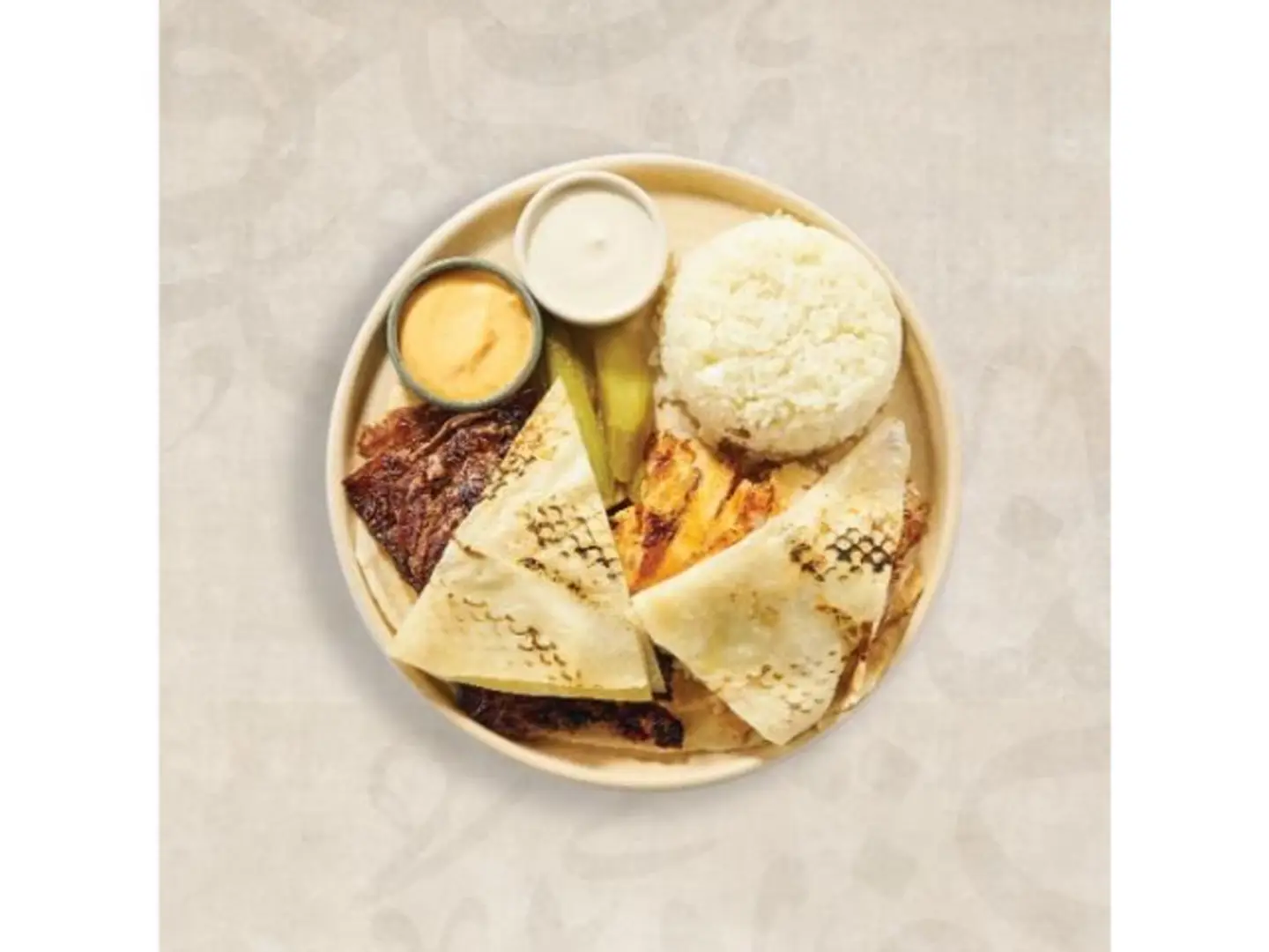 Mixed Doner And Chicken With Rice