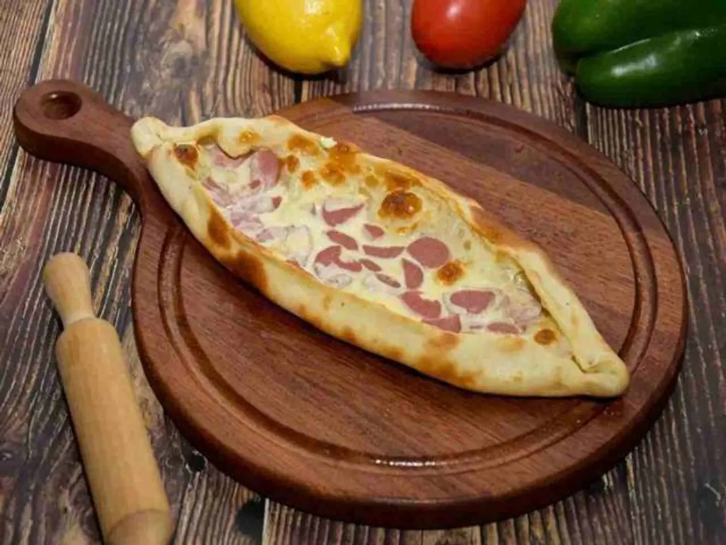 فطيرة مرتديلا ساده