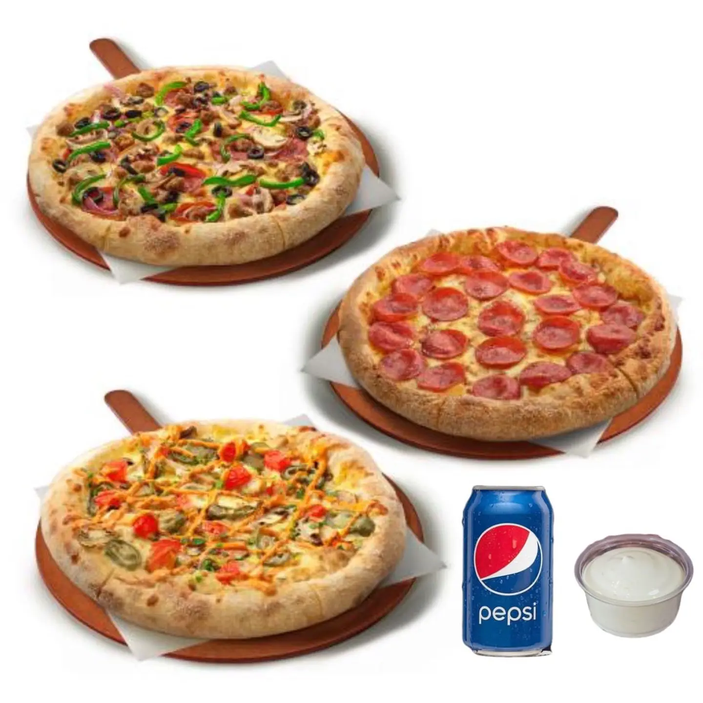 ثلاثي البيتزا