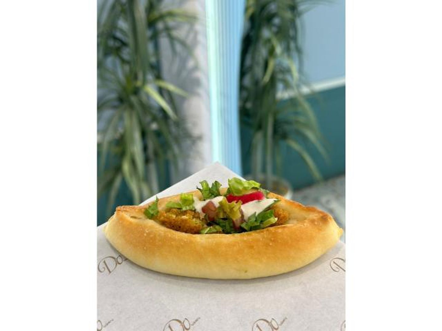 Mini Falafel Manakish