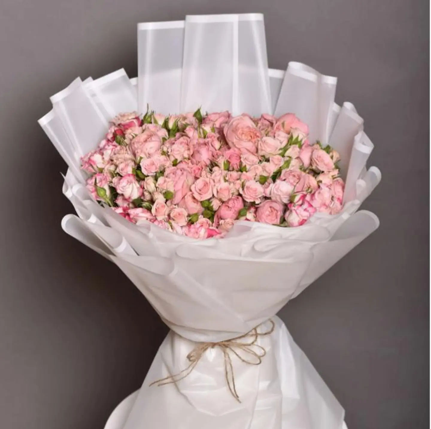 باقه البيبي روز الصناعي دبل كلر