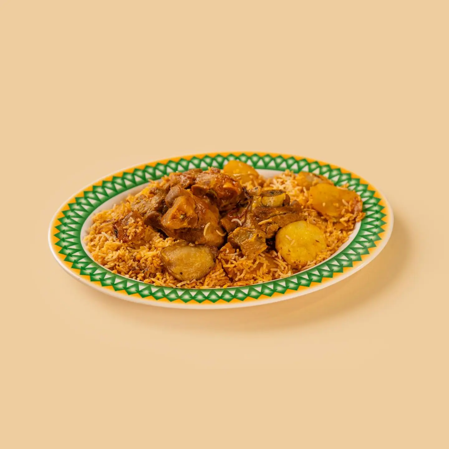 كبسة خضار باللحم