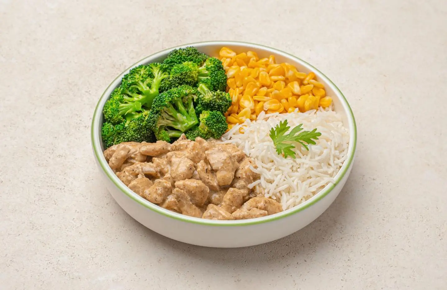 كيجن الدجاج وسط