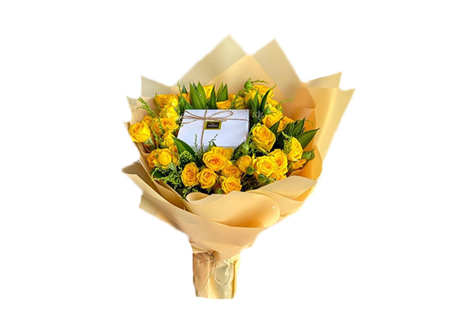 Patchi Yellow Rose