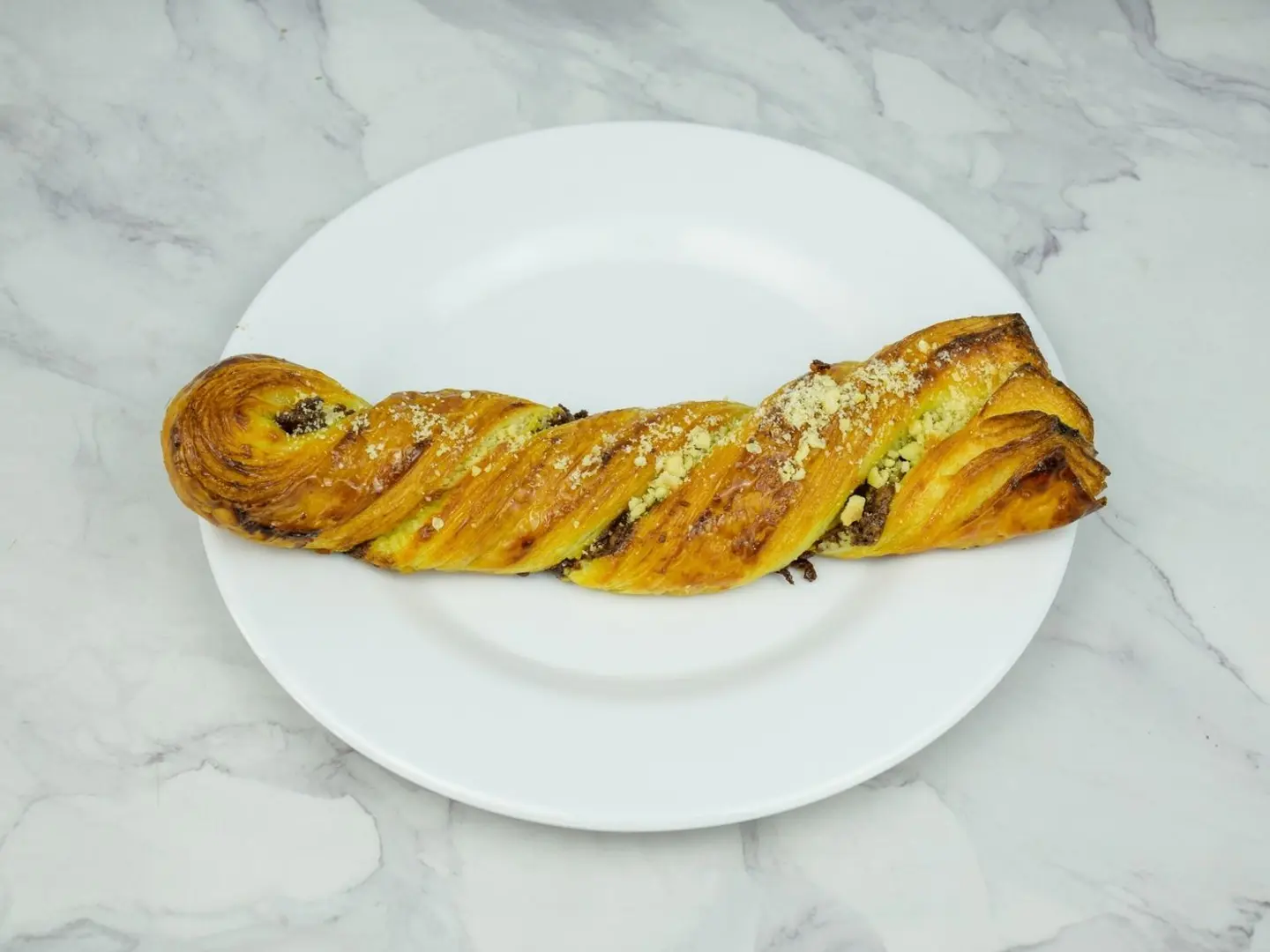 Chocolate With Hazelnut Danish