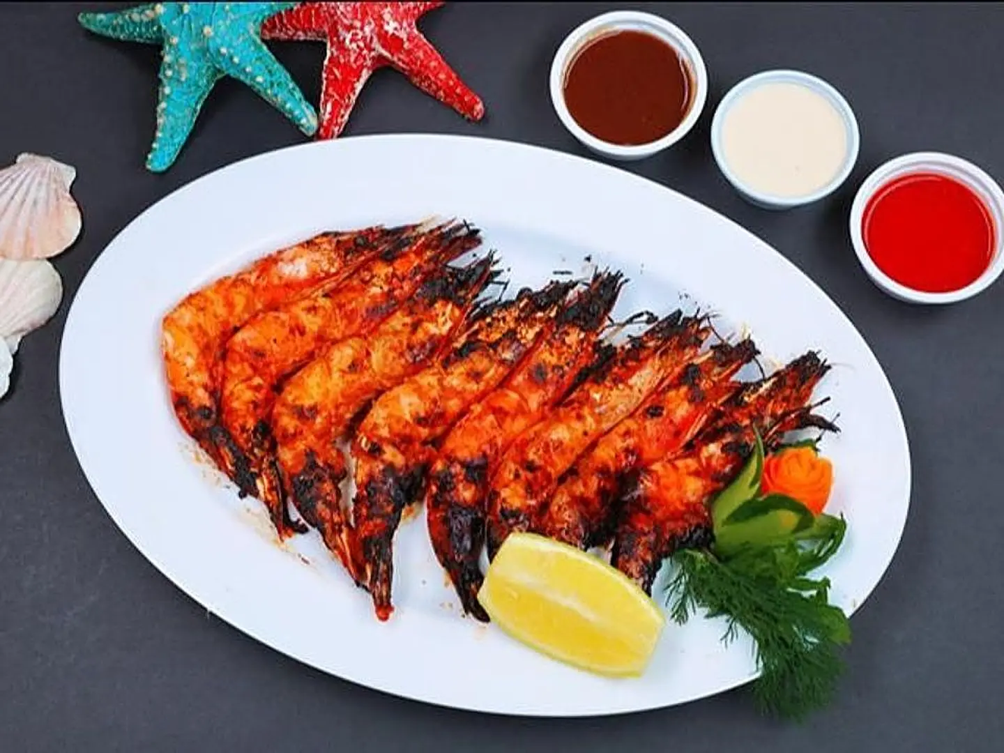 Grilled Medium Shrimp