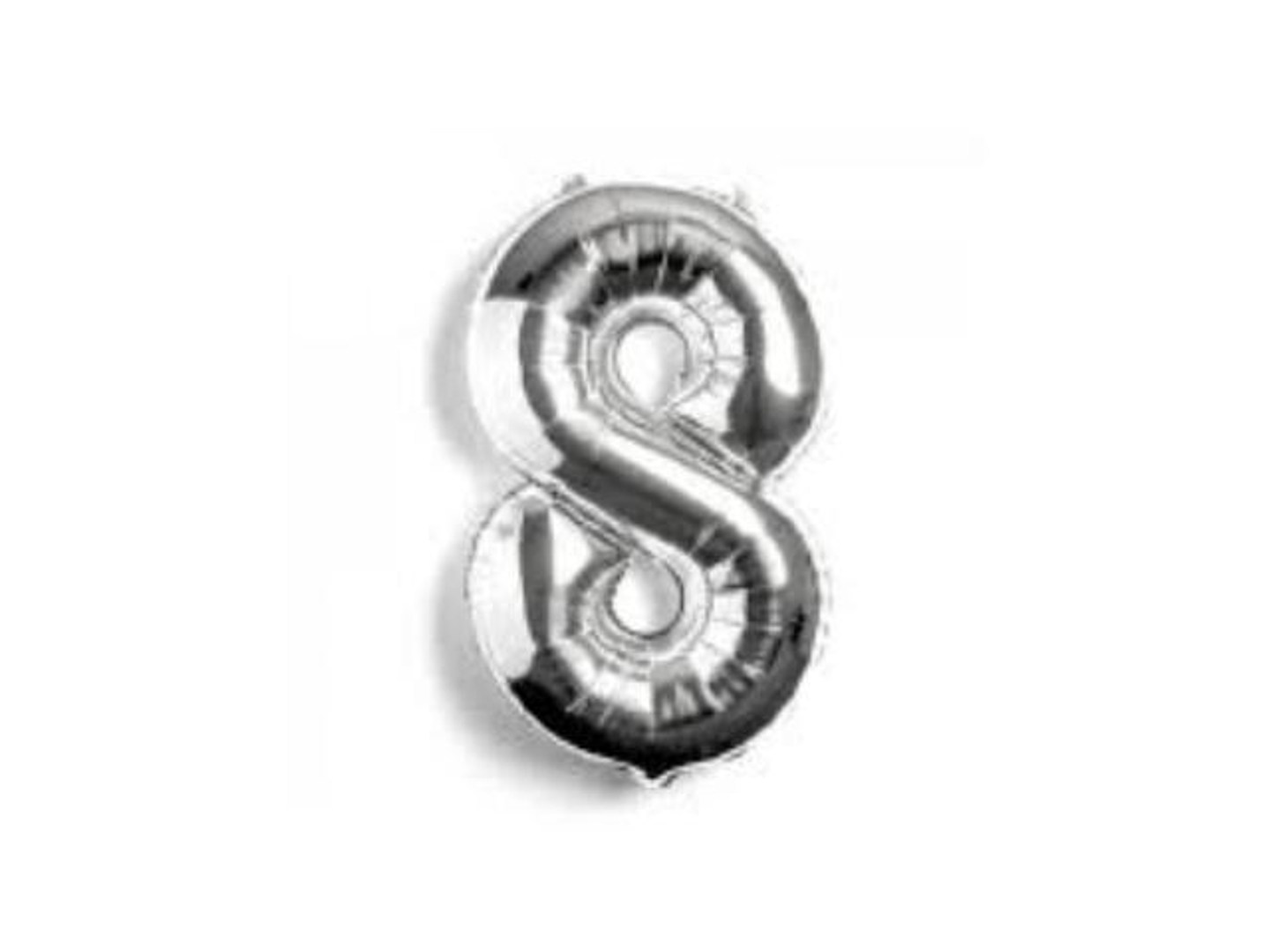 بالون رقم ثمانيه هيليوم