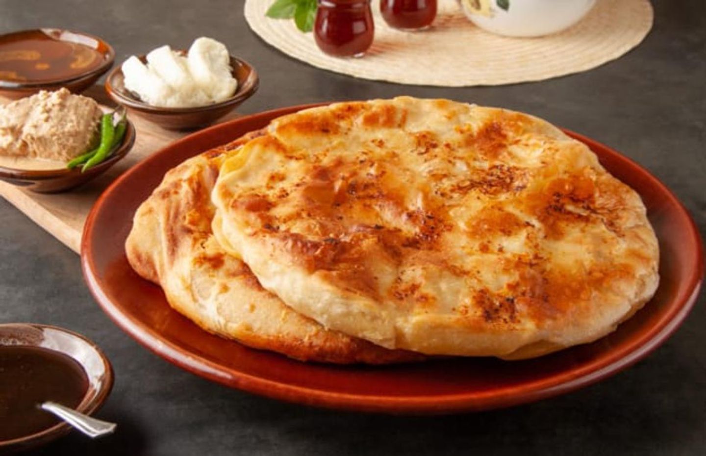فطيرة قشطة ساده