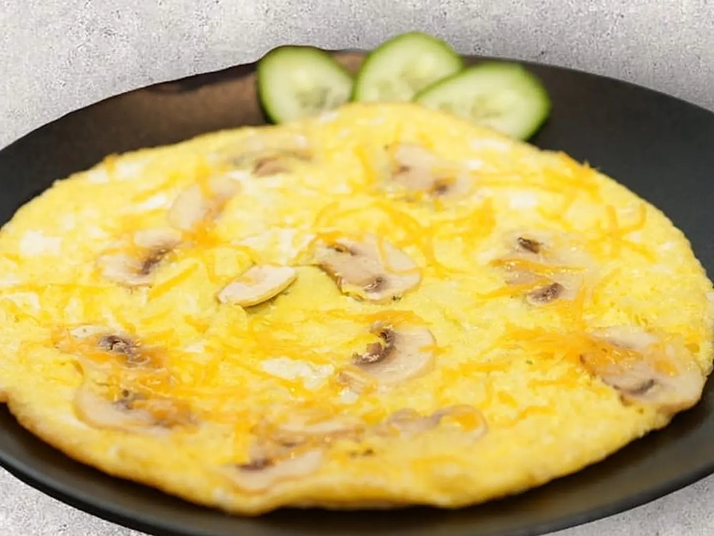 Egg Omlat Cheese With Mashroom