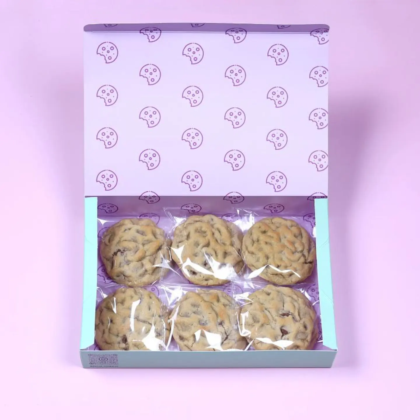 كوكيز حجم كبير 6 حبات