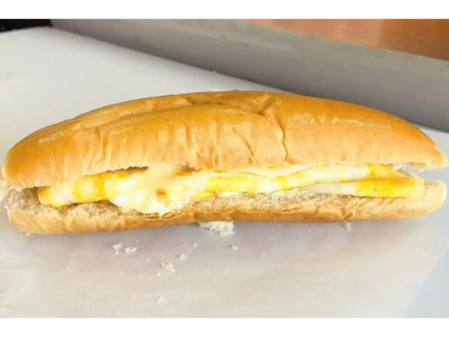 Foul, Falafel, And Fried Egg Sandwich