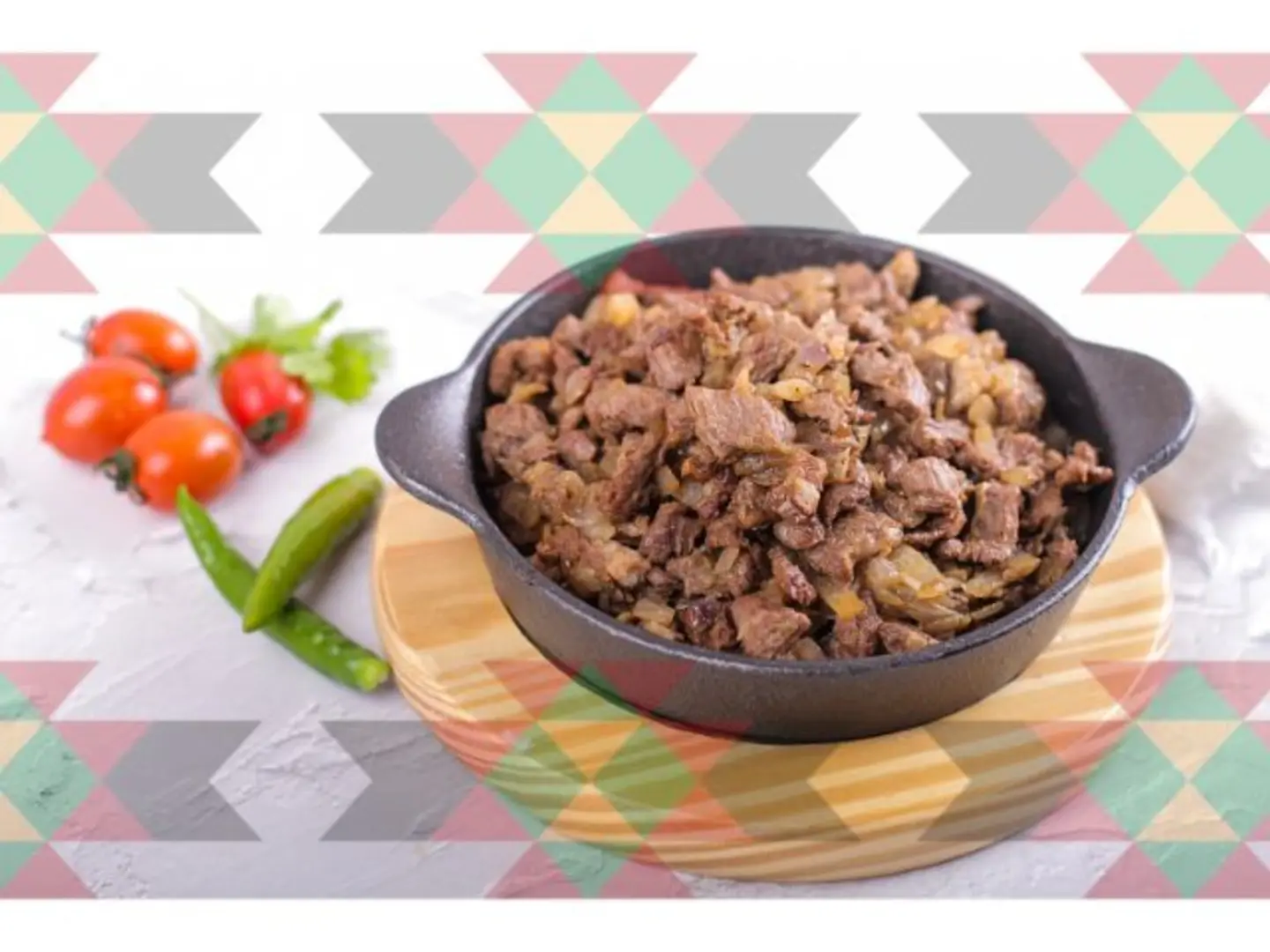 A Plate Of Disturbed Meat