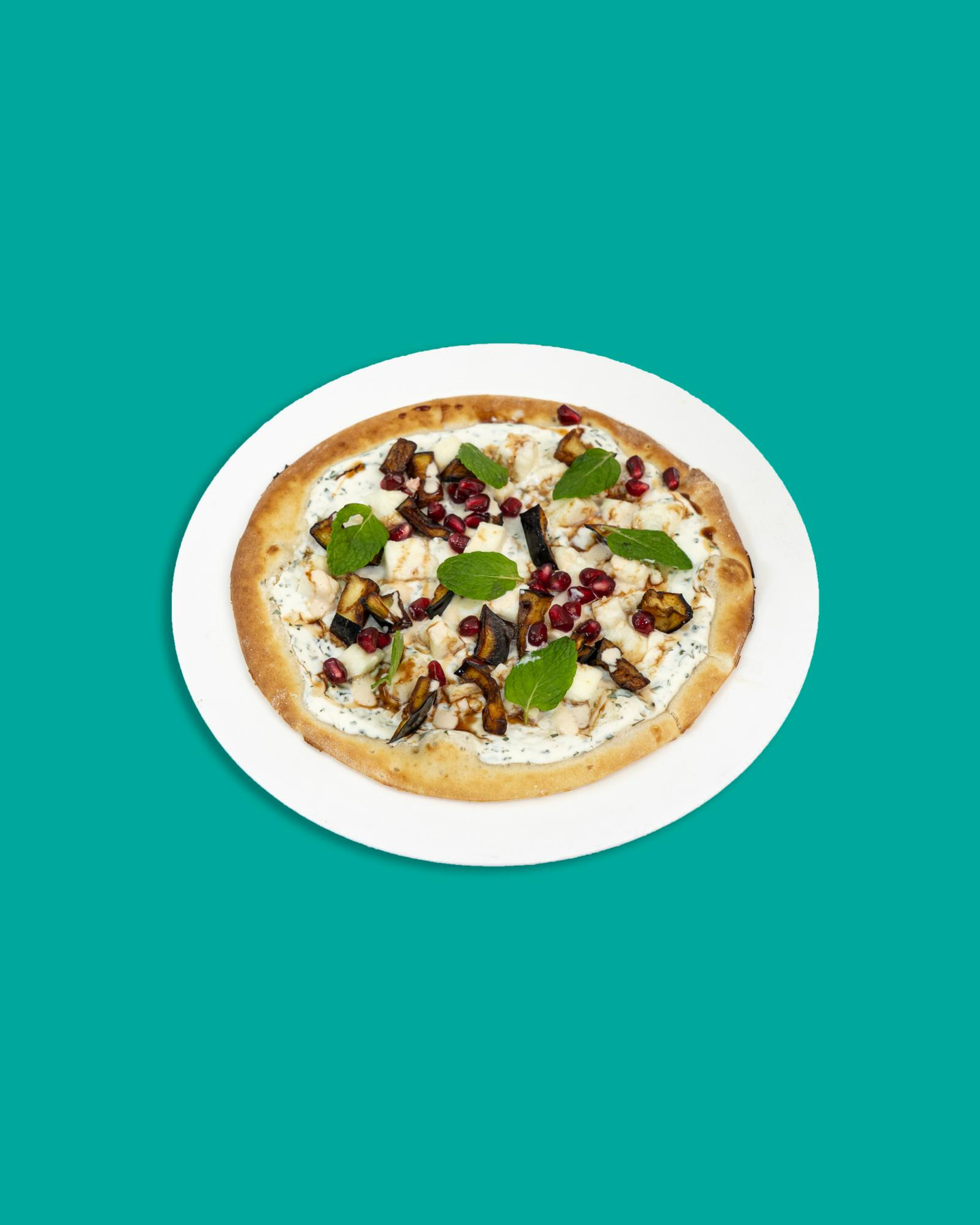 Halloumi With Eggplant