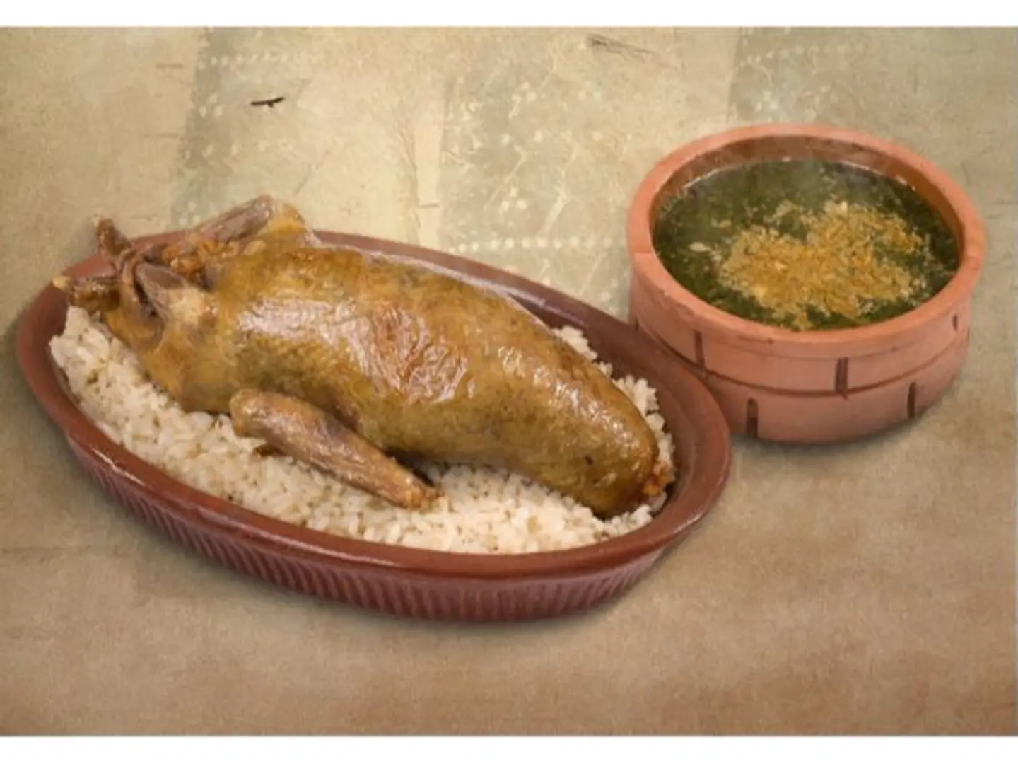 Stuffed Pigeon With Rice