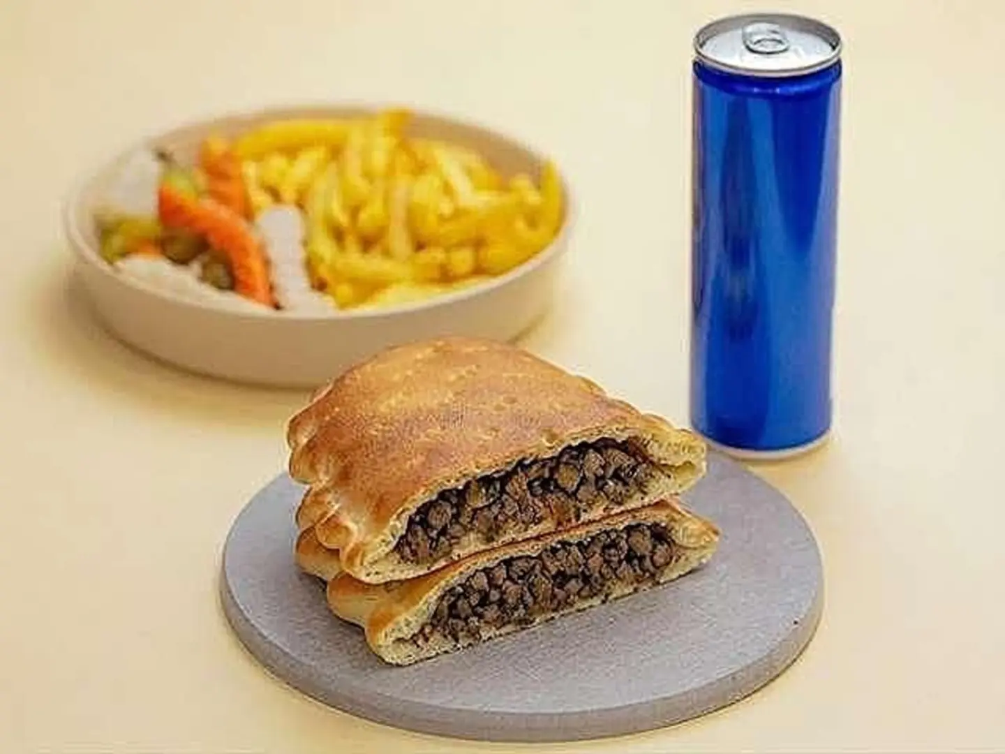 وجبة فطيرة كبدة