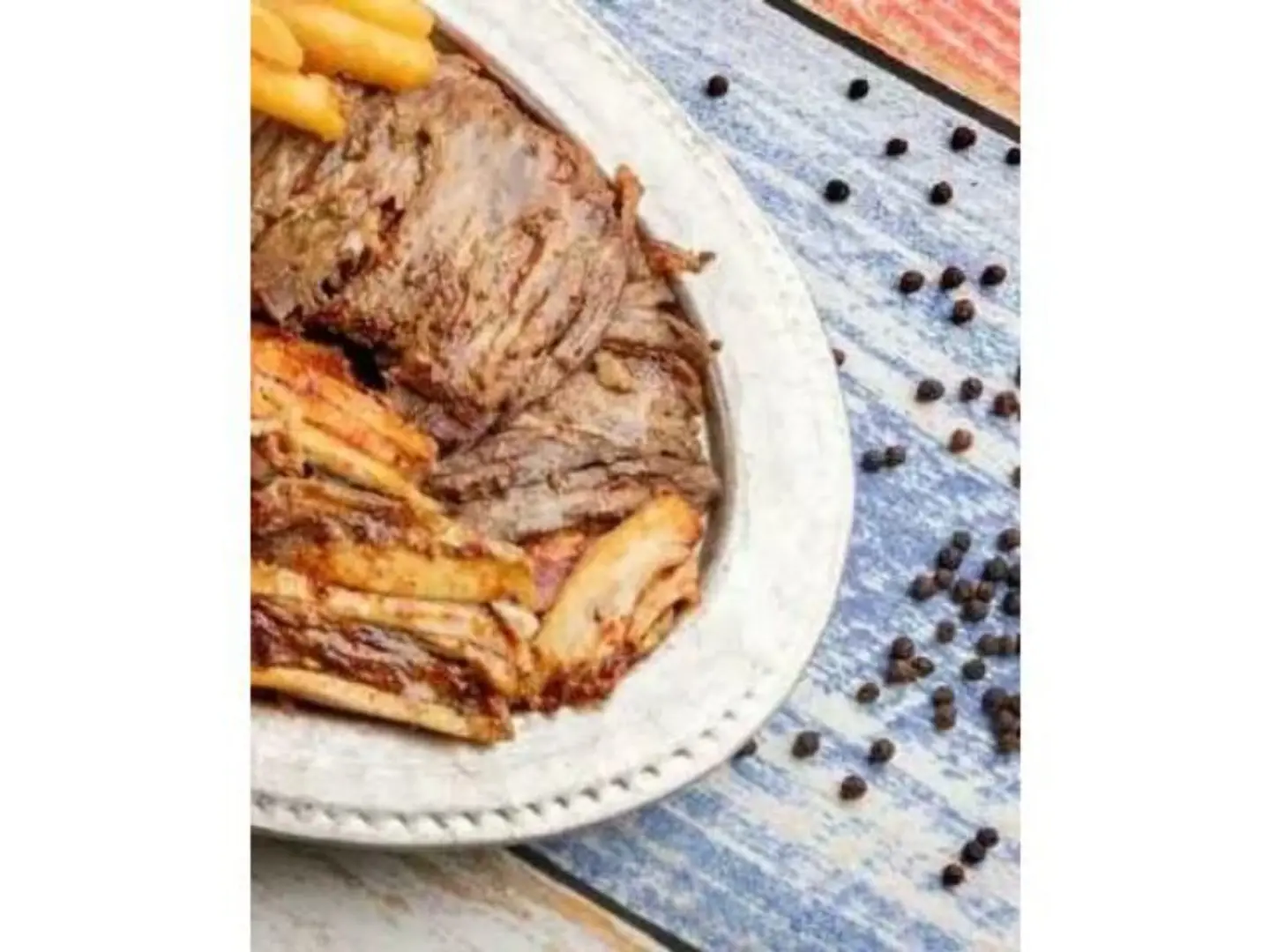 Mixed Beef And Chicken Shawarma Plate