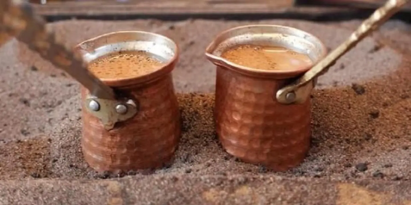 قهوة تركية بالحليب