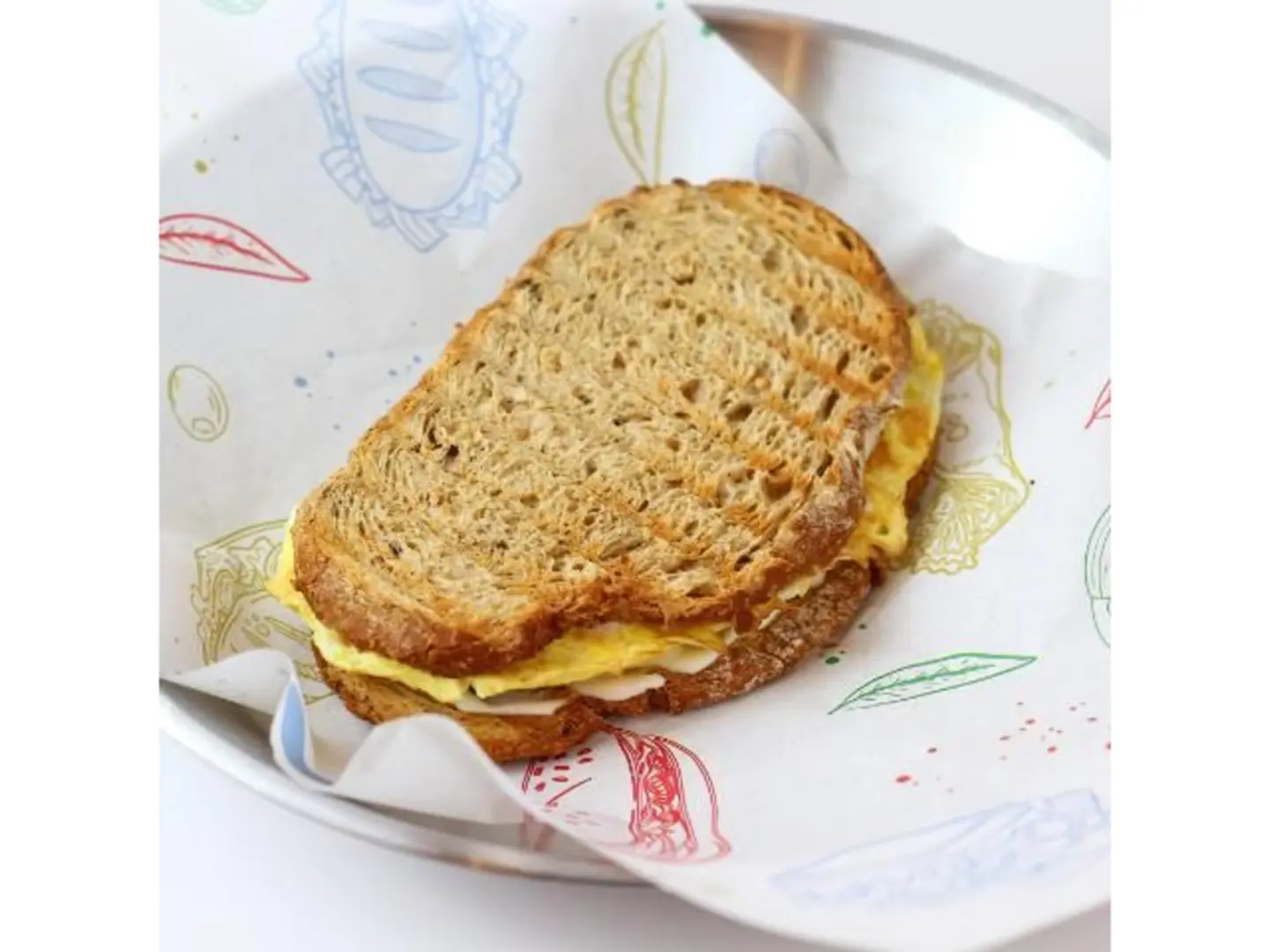 Egg And Mushroom Sandwich