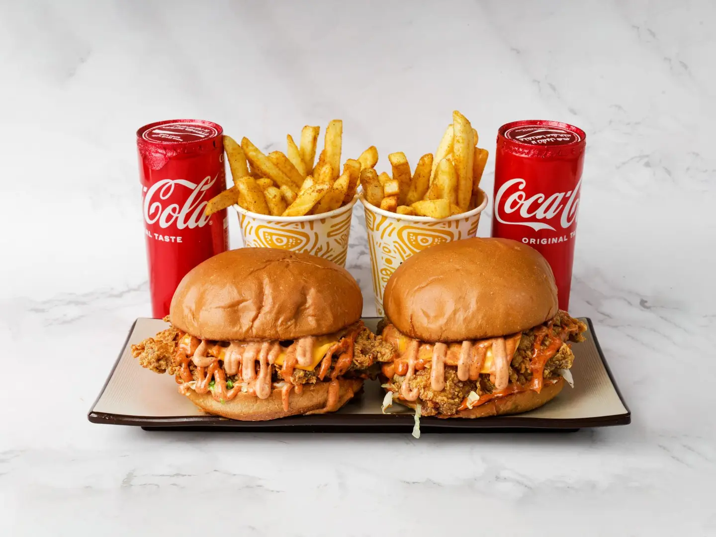 وجبتين برجر كرسبي