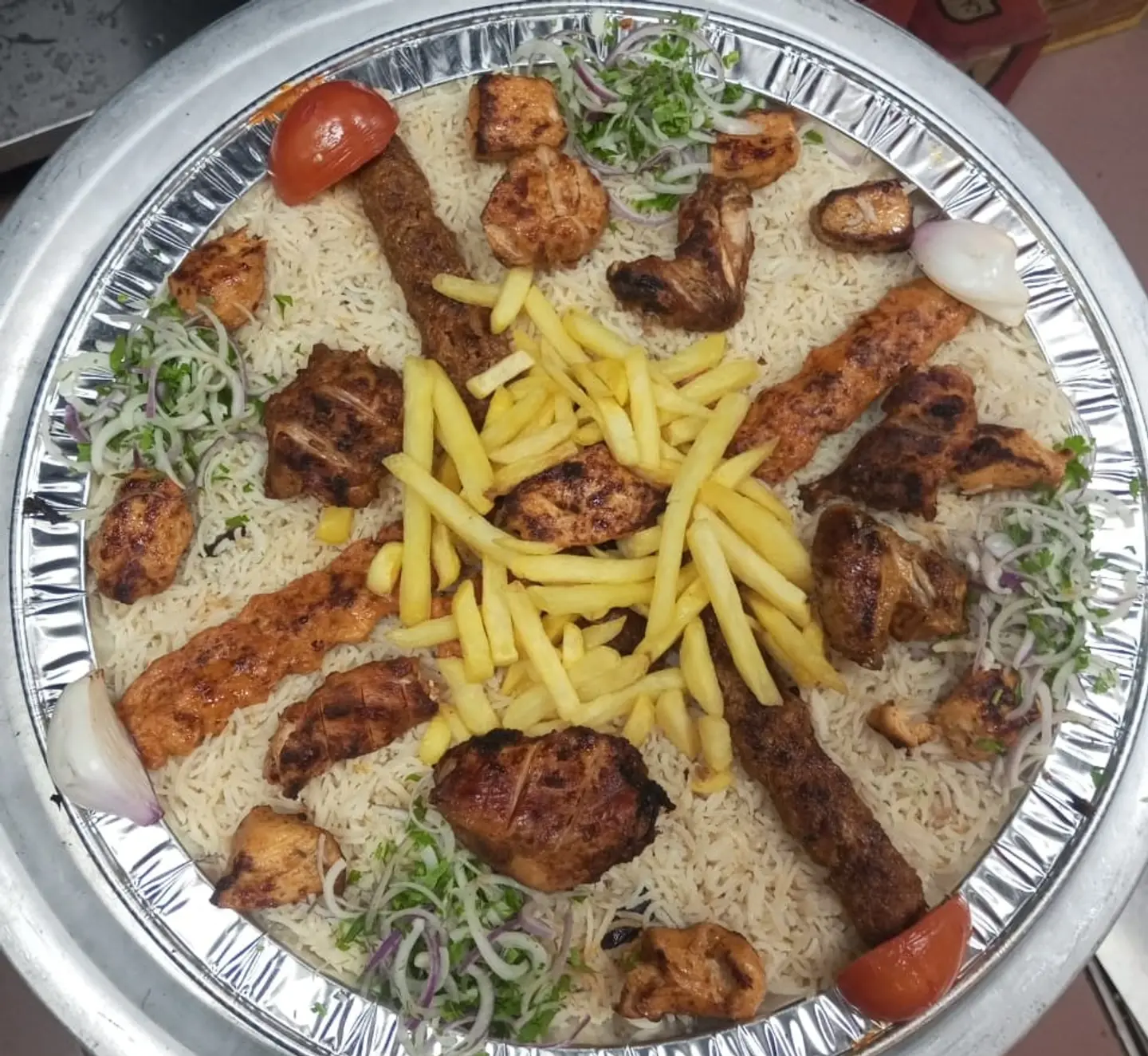 صحن مشكل الجمرا