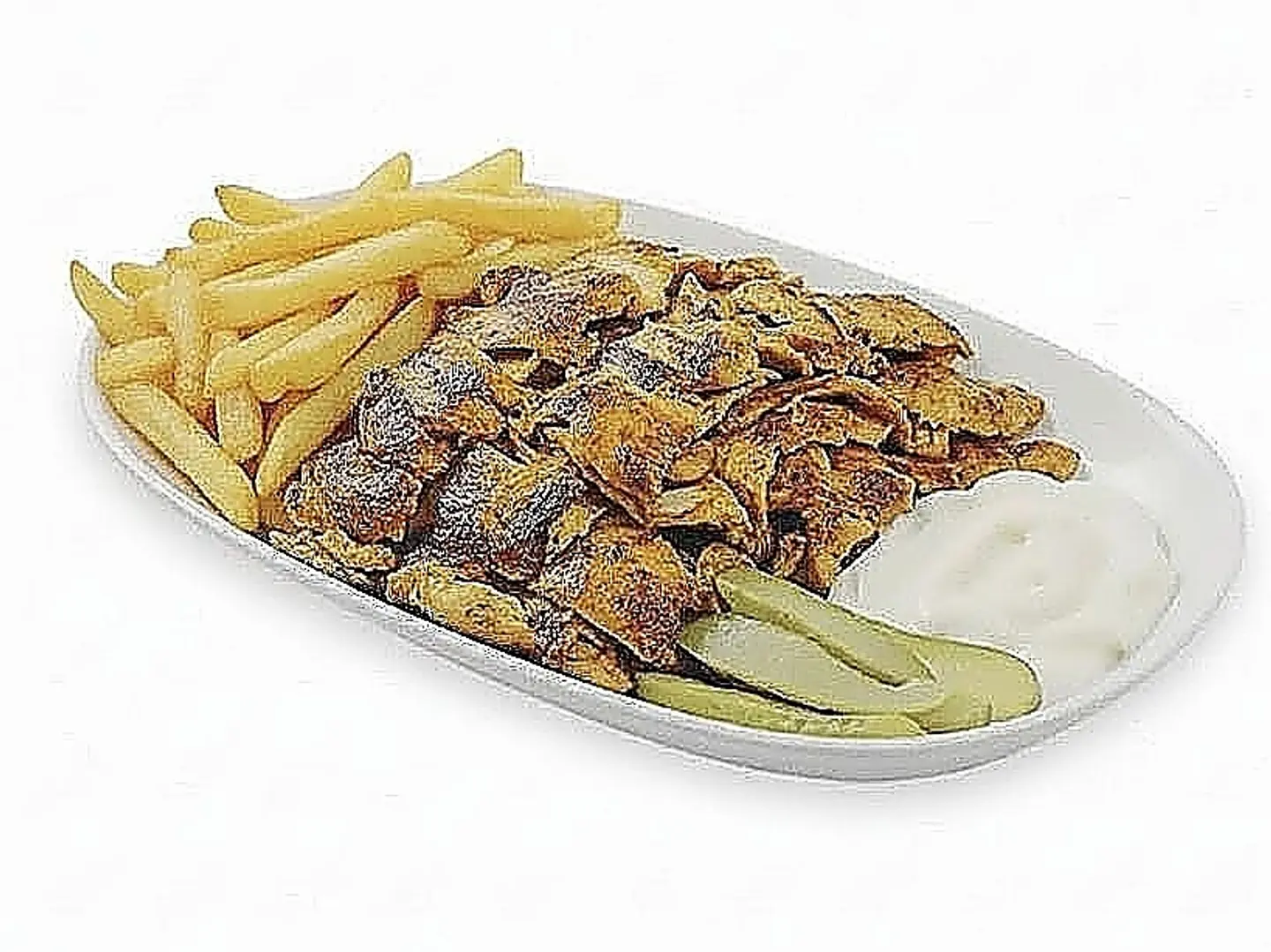صحن شاورما صفير